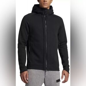 Nike Tech Fleece Full-Zip Hoody In Black Men's Size: XL
